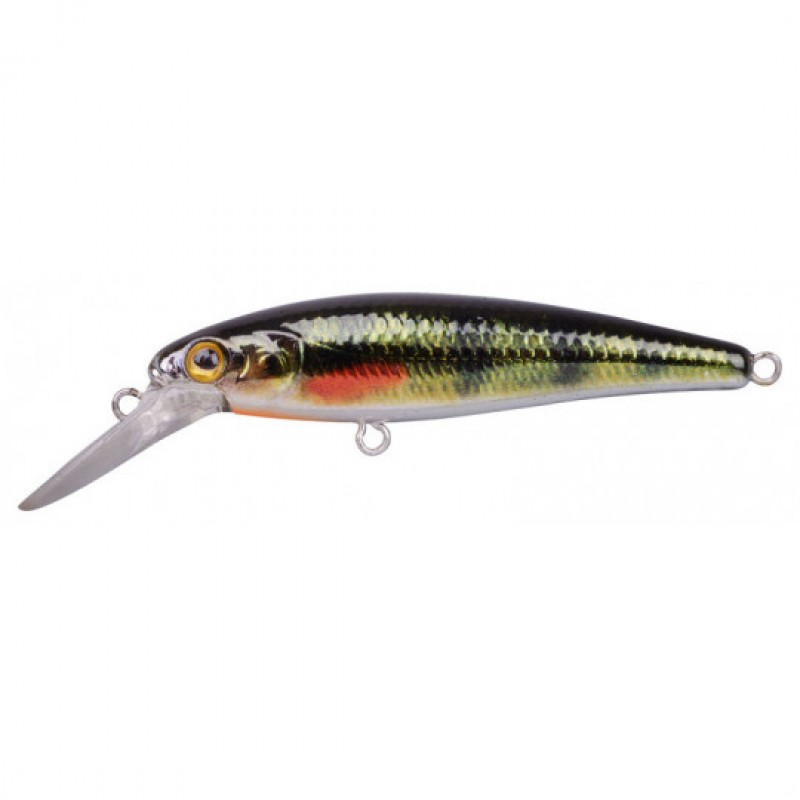 Воблер SPRO Ikiru Micro Jerk 50F/Chrome Green Perch Воблер SPRO Ikiru Micro Jerk 50F/Chrome Green Perch